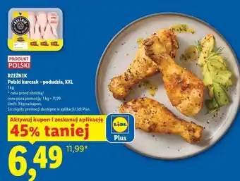 Lidl Polski kurczak – podudzia, XXL oferta