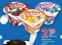 Selgros łaciaty deser oferta