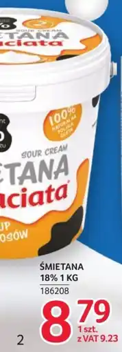 Selgros Śmietana 18% oferta