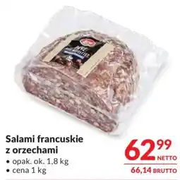 Makro Salami francuskie z orzechami oferta
