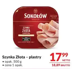 Makro Szyinka Złota - plastry oferta