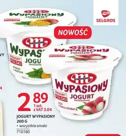 Selgros Wypasiony Jogurt Mlekovita oferta