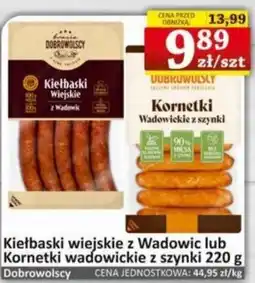 Marmax Kornetki Wadowickie z szynki Dobrowolscy oferta