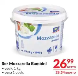 Makro Mozzarella Bambini oferta