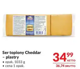 Makro Ser topiony Cheddar oferta