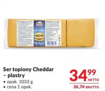 Makro Ser topiony Cheddar oferta