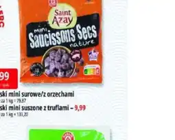 E.Leclerc Saint Azay mini Saucissons Secs nature oferta