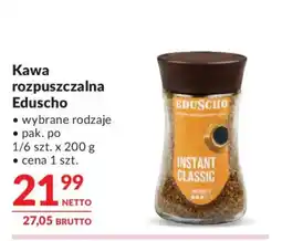Makro Kawa rozpuszczalna Eduscho oferta