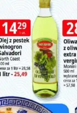 E.Leclerc Olej z pestek winogron Salvadori North Coast oferta