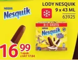 Selgros Lody Nesquik oferta