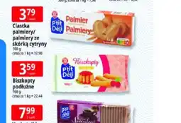 E.Leclerc Ciastka palmiery/ palmiery ze skórką cytryny oferta