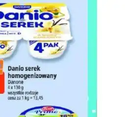 E.Leclerc Danio serek homogenizowany oferta