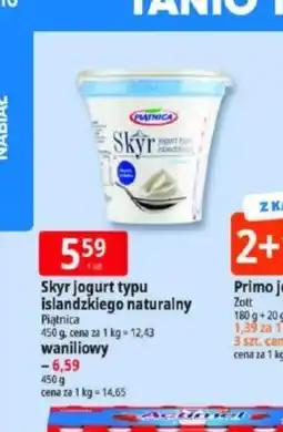 E.Leclerc Skyr jogurt typu islandzkiego naturalny Piątnica waniliowy oferta