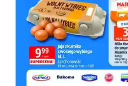 E.Leclerc Jaja z kurnika z wolnego wybiegu oferta