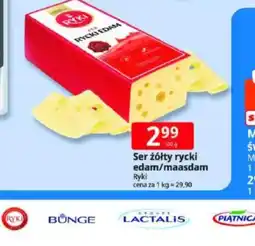 E.Leclerc Ser żółty rycki edam/maasdam Ryki oferta