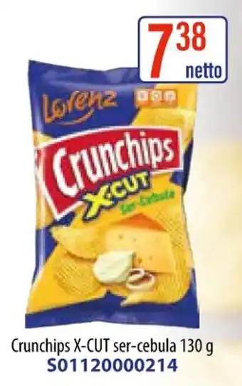 AT Crunchips X-CUT ser-cebula oferta