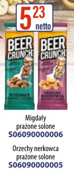 AT Beer Crunch Migdały prażone solone oferta