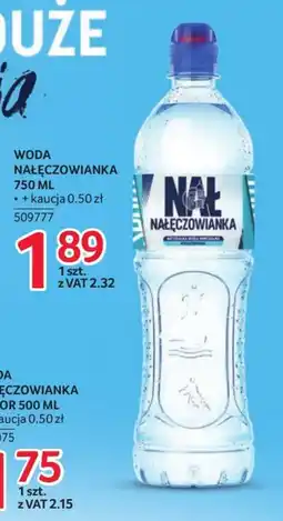 Selgros Woda Nałęczowianka oferta