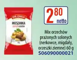 AT Mieszanka Mix orzechów prażonych solonych (nerkowce, migdały, orzeszki ziemne) 60 g oferta