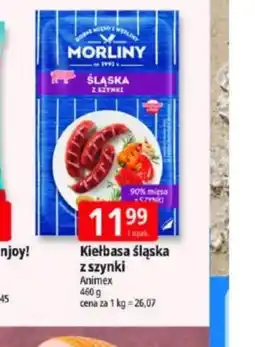E.Leclerc Kiełbasa śląska z szynki Animex oferta