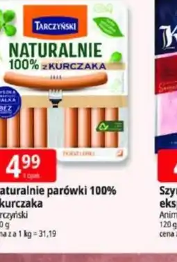 E.Leclerc Tarczyński Naturalnie parówki 100% kurczaka oferta