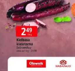 E.Leclerc Kiełbasa klasztorna Dobrowolscy oferta
