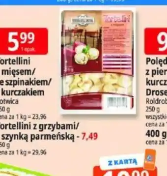 E.Leclerc Tortellini z mięsem oferta