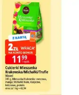 E.Leclerc Cukierki Mieszanka/Michałki/Trufle Wawel Mieszanka Krakowska oferta