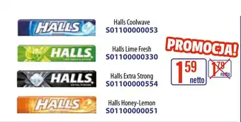 AT Halls Coolwave oferta