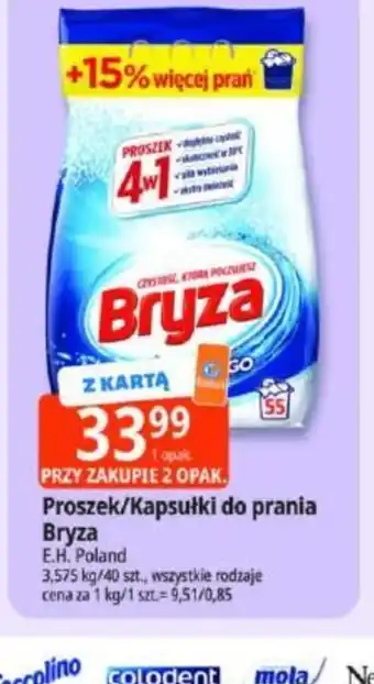 E.Leclerc Proszek/Kapsułki do prania Bryza oferta