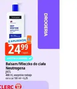 E.Leclerc Balsam/Mleczko do ciała Neutrogena oferta