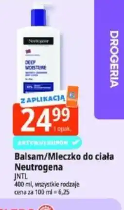 E.Leclerc Balsam/Mleczko do ciała Neutrogena oferta