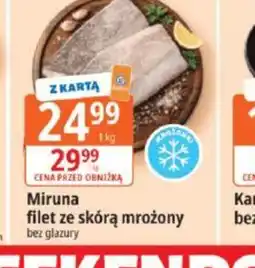 E.Leclerc Miruna filet ze skórą mrożony bez glazury oferta