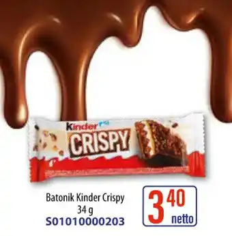 AT Batonik Kinder Crispy oferta