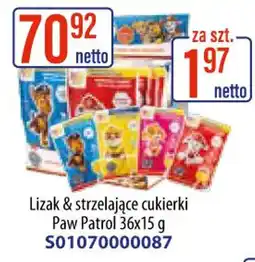 AT Lizak & strzelające cukierki Paw Patrol oferta