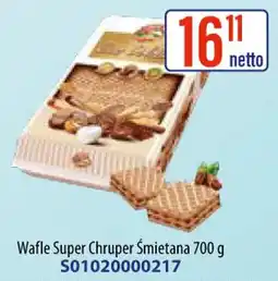 AT Wafle Super Chruuper Śmietana oferta
