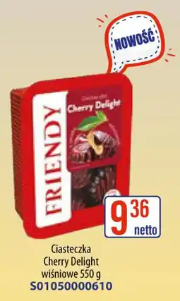 AT Ciasteczka Cherry Delight wiśniowe oferta