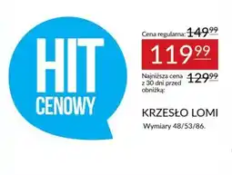 Abra KRZESŁO LOMI oferta