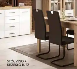 Abra Stół Vigo + Krzesło Inez oferta