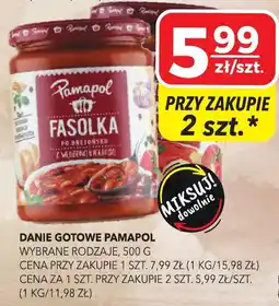 Top Market Danie Gotowe Pamapol Fasolka Po Bretonsku Z Wędzoną Kiełbasą oferta
