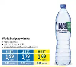 Makro Woda Nałęczowianka oferta