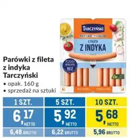 Makro Parówki Premium z Indyka Tarczyński oferta