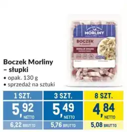 Makro Boczek Morlina - słupki oferta
