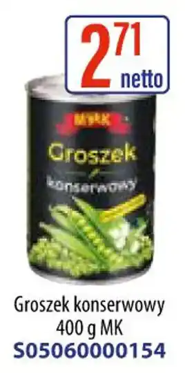 AT Groszek konserwowy MK oferta