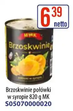 AT Brzoskwinie połówki w syropie MK oferta