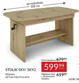 Abra STOLIK SKY/ SKY2 oferta