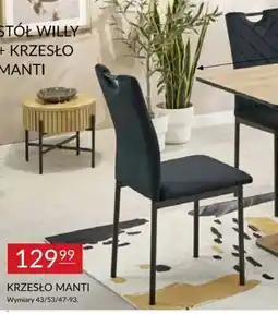 Abra Stół Willy + Krzesło Manti oferta