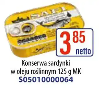 AT Konserwa sardynki w oleju roślinnym oferta