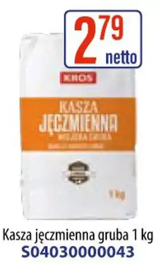 AT Kasza Jęczmienna KROS oferta