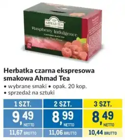 Makro Herbatka czarna ekspressowa Ahmad Tea oferta